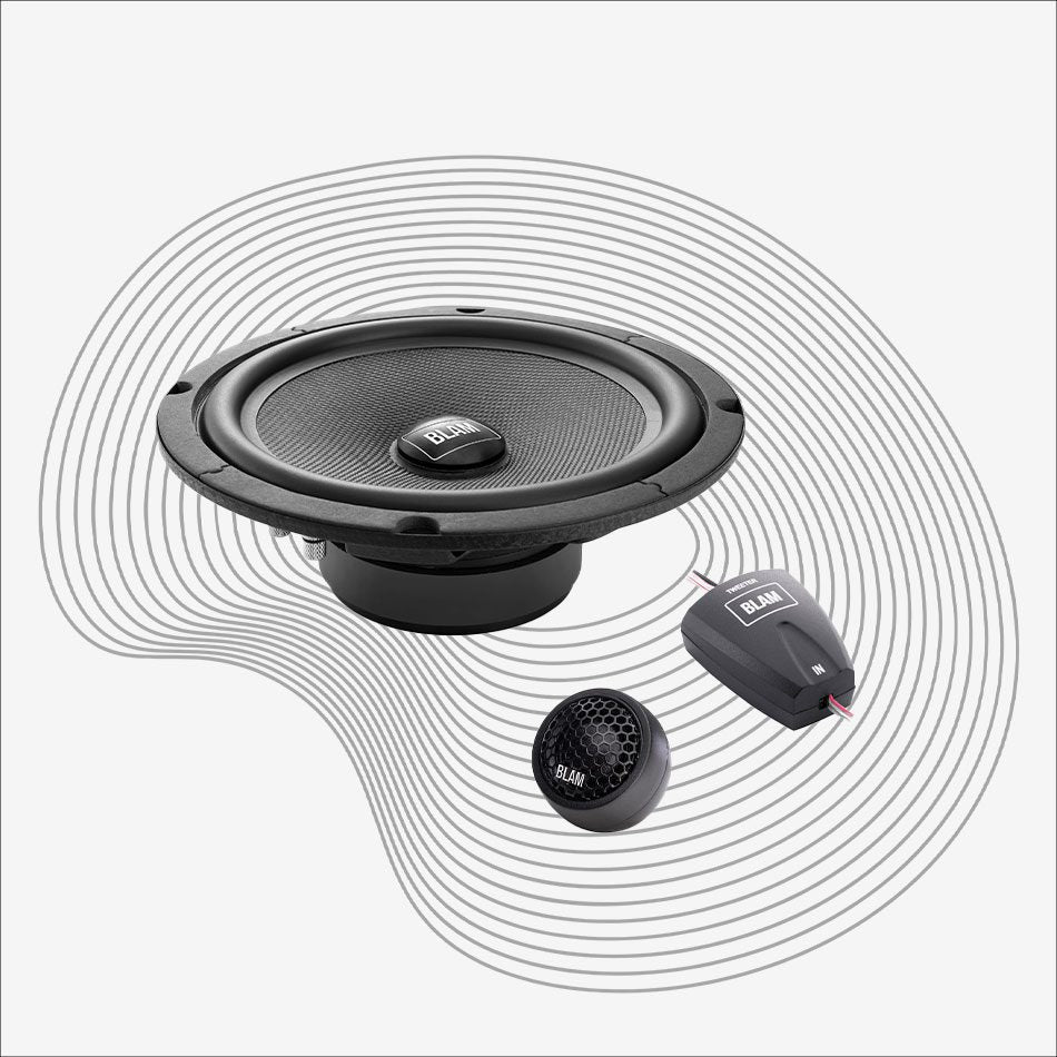 BLAM 200 RS 200 mm 8’’ 2 Way Component Speakers