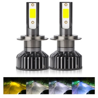 2PCS LED Headlight H7 H11 9005 9006 Car ZES LED Bulb White Bright 6000K Best Price